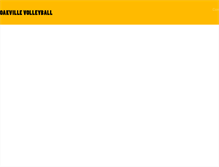 Tablet Screenshot of oakvillevolleyball.com